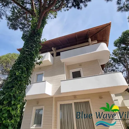 Villa Beachfront Blue Wave In Private Qerret, Albania Golem (Tirana)