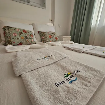 Villa Beachfront Blue Wave In Private Qerret, Albania