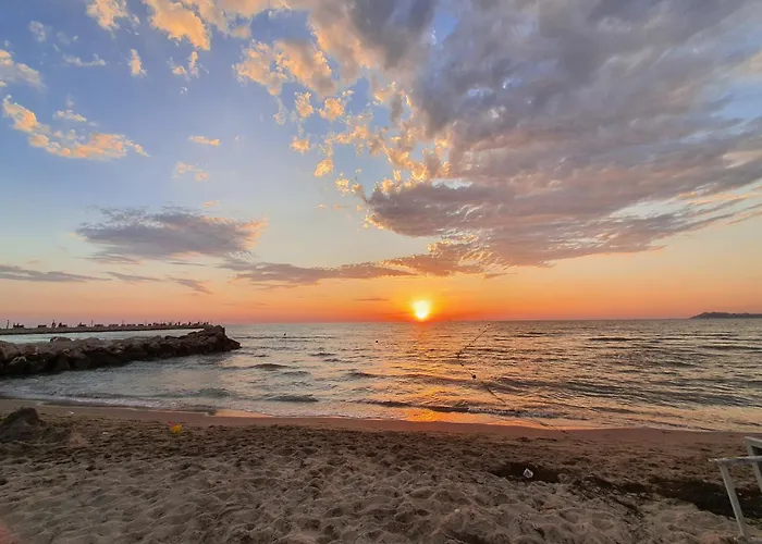Villa Beachfront Blue Wave In Private Qerret, Albania