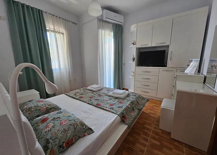 Beachfront Blue Wave In Private Qerret, Albania Golem (Tirana)