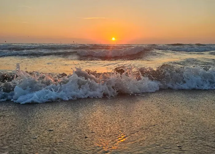 Beachfront Blue Wave In Private Qerret, Albania Golem (Tirana)