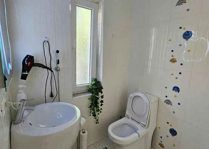 Beachfront Blue Wave In Private Qerret, Albania Golem (Tirana)