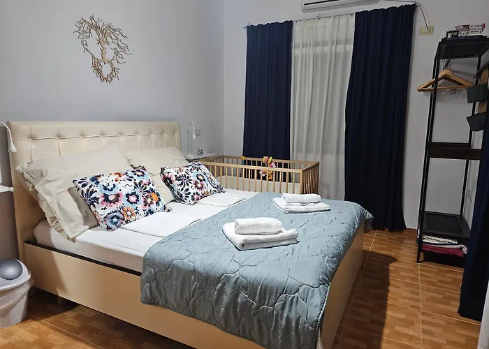 Beachfront Blue Wave In Private Qerret, Albania *