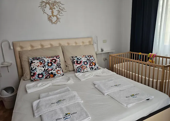 Beachfront Blue Wave In Private Qerret, Albania Villa *