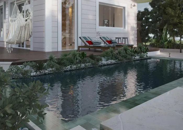 Beachfront Blue Wave In Private Qerret, Albania Golem (Tirana)